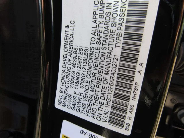 Certified Used 2024 Crystal Black Pearl Honda HYBRID EX-L image 29
