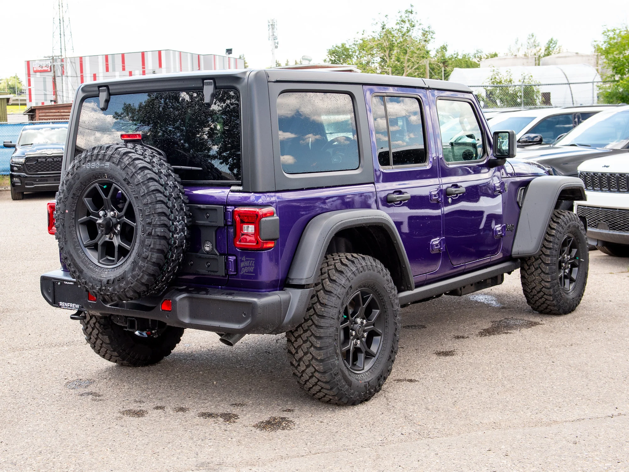New 2026 reign Jeep Willys* 4 Door 4x4, Rear Locker, Rock Rails, Remote Start image 4
