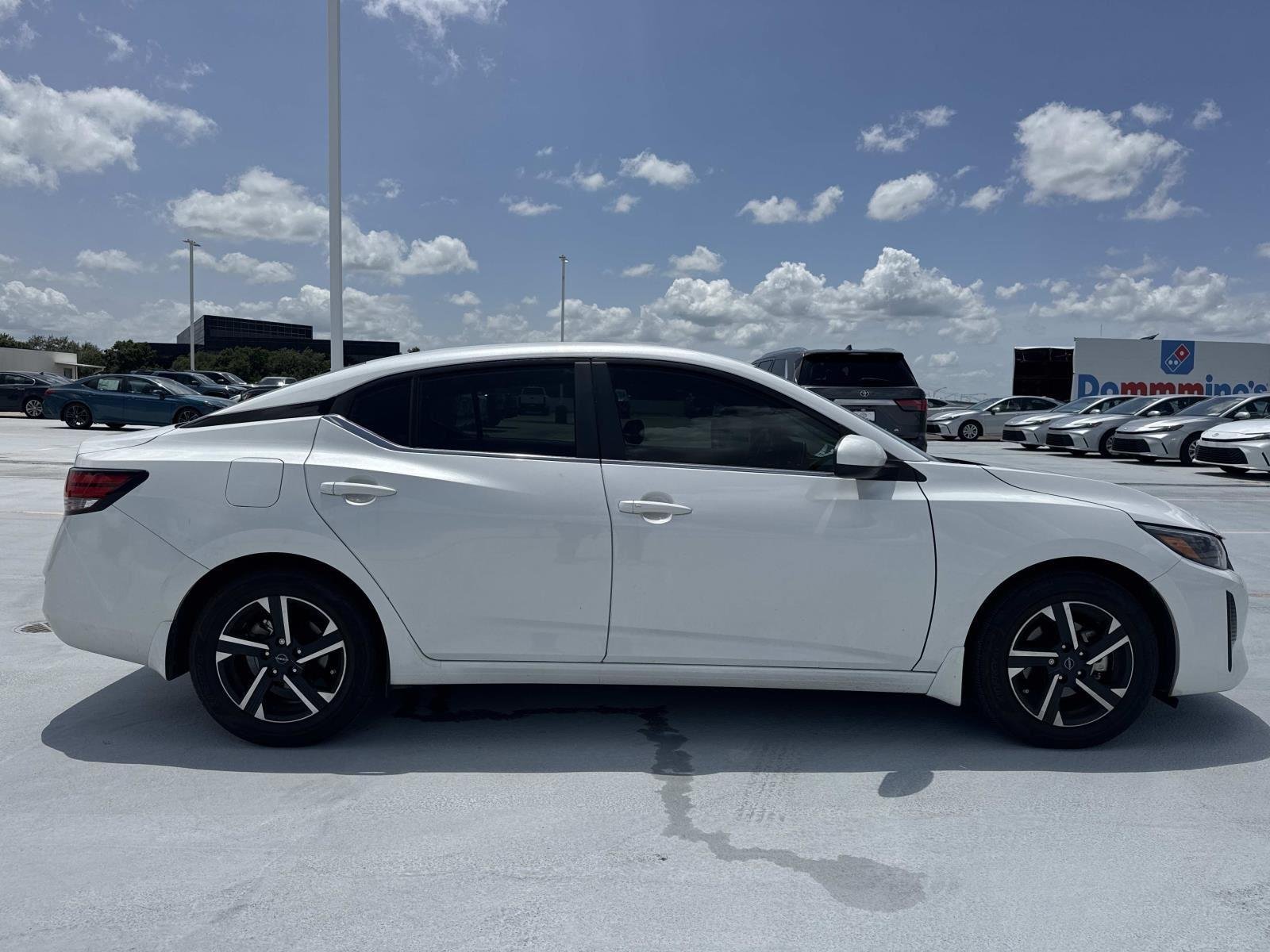Used 2025 Aspen White Tricoat Nissan SV image 11