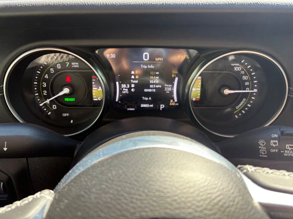 Used 2022 Red Jeep Unlimited Sahara 4xe image 19