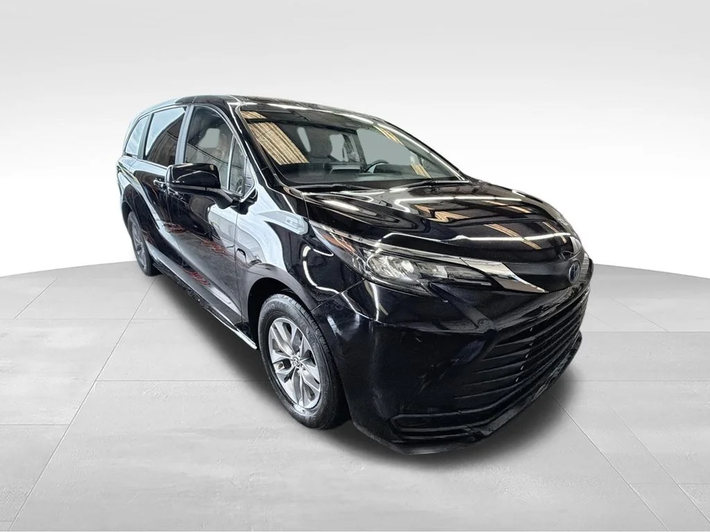 Used 2024 Black Toyota LE image 2