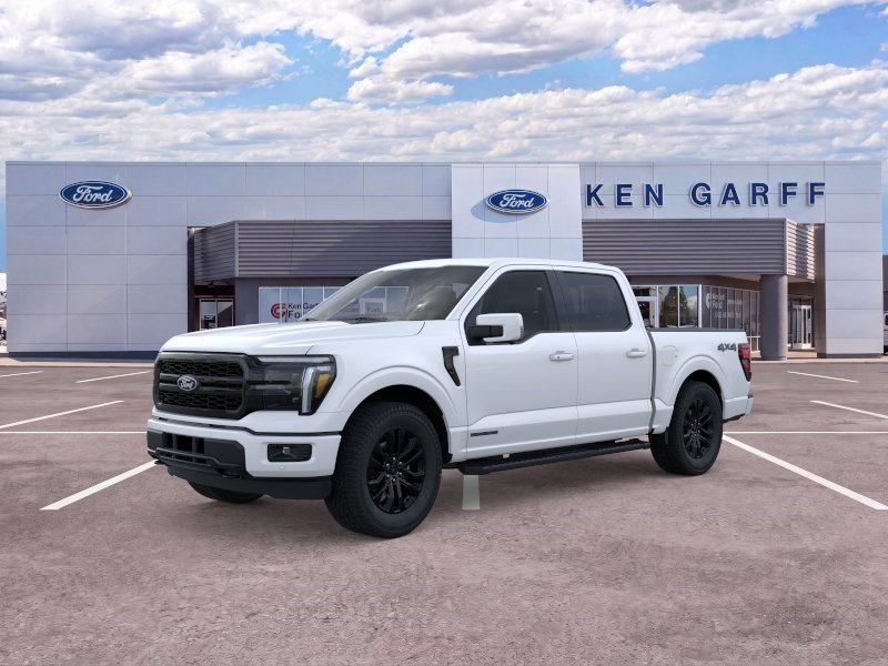 New 2026 White Metallic Ford LARIAT image 1
