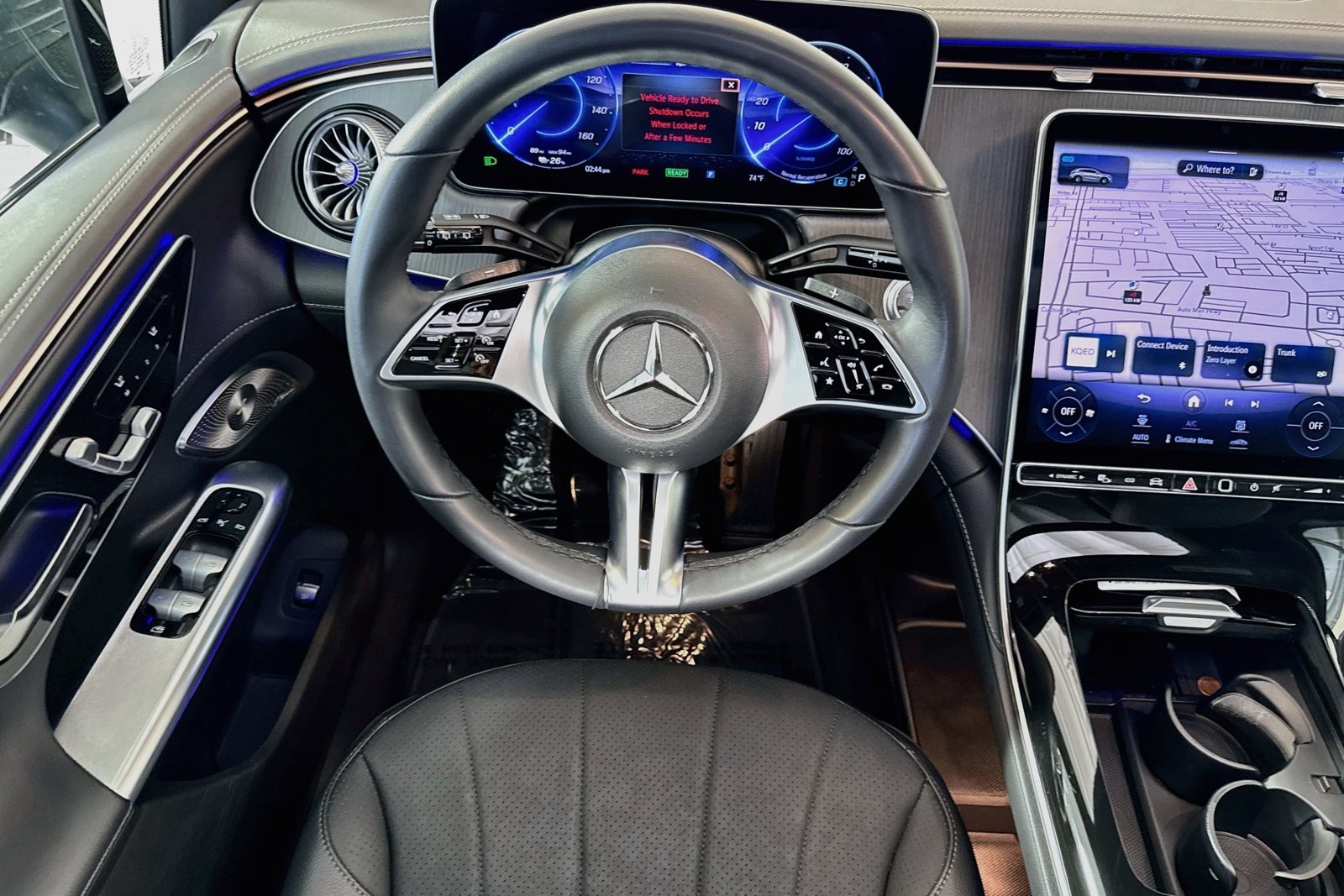 Certified Used 2023 Selenite Grey Metallic Mercedes-Benz EQE 350 image 21