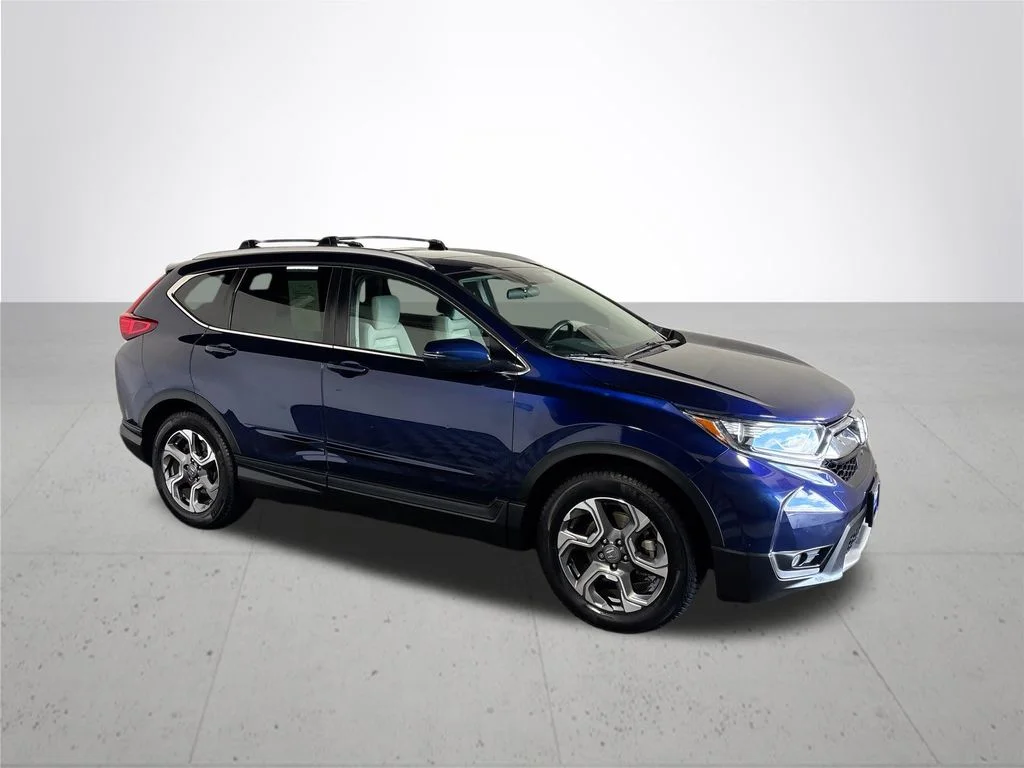 Used 2019 Blue Honda EX image 4