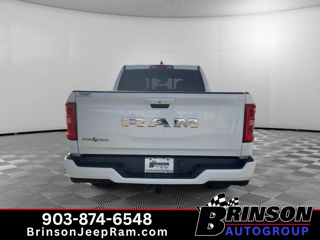 Used 2025 Bright White Clearcoat Ram Lone Star image 6