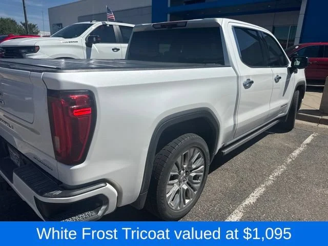 Used 2021 WHITE FROST TRICOAT GMC Denali image 6