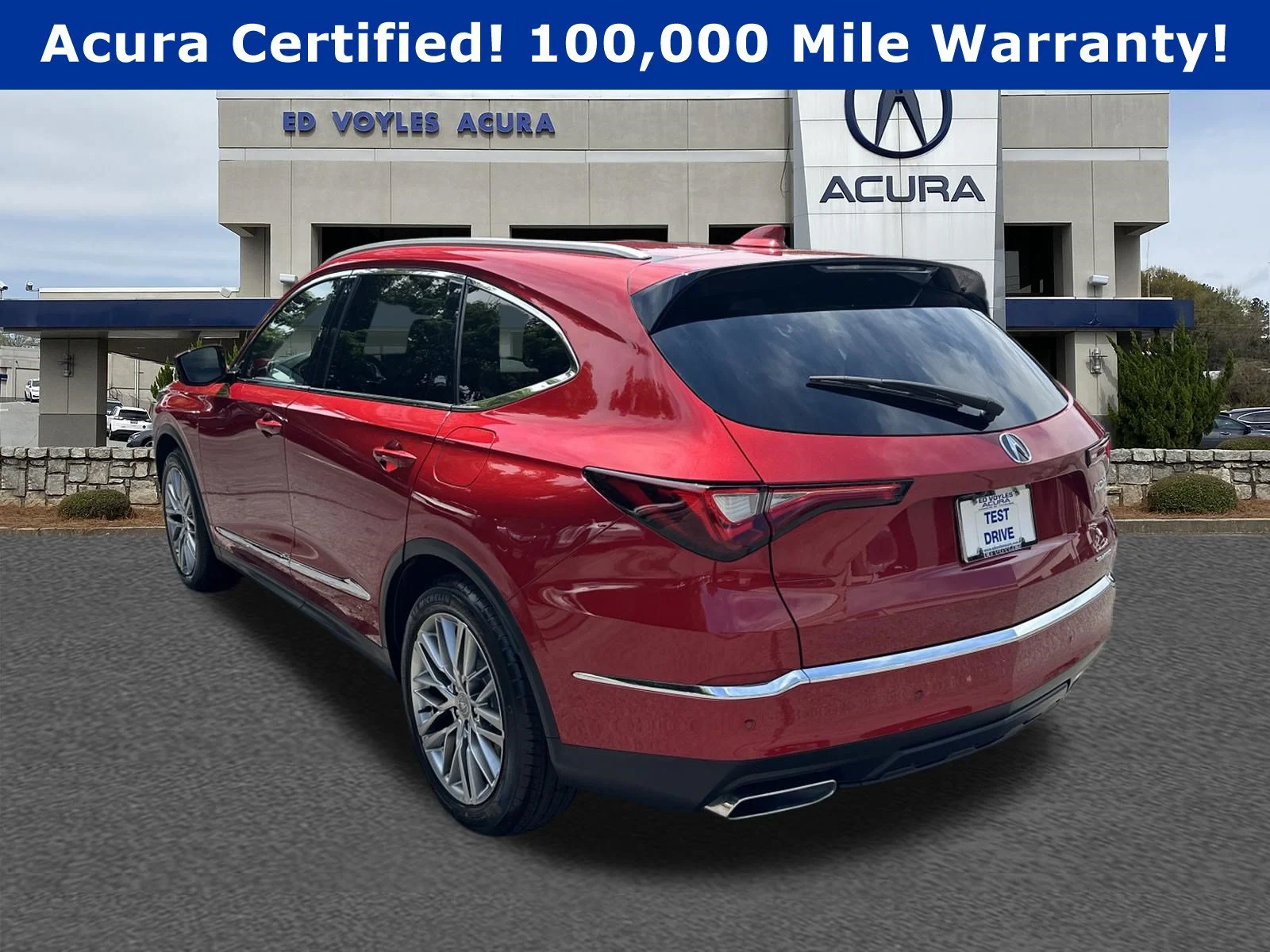 Certified Used 2023 Performance Red Pearl Acura SH-AWD ADVANCE image 7