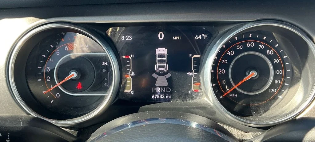 Used 2018 Yellow Jeep Unlimited Sahara image 26