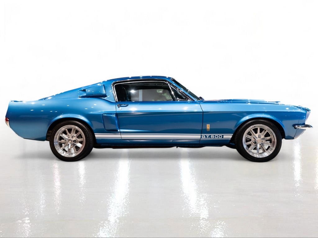 Used 1967 Blue Ford Fastback Restomod image 9