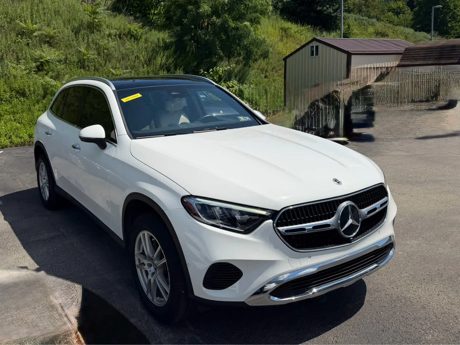 Used 2023 Polar White Mercedes-Benz GLC 300 image 3