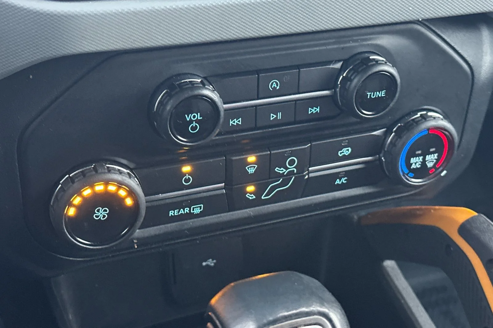 Used 2021 ORANGE Ford  image 19