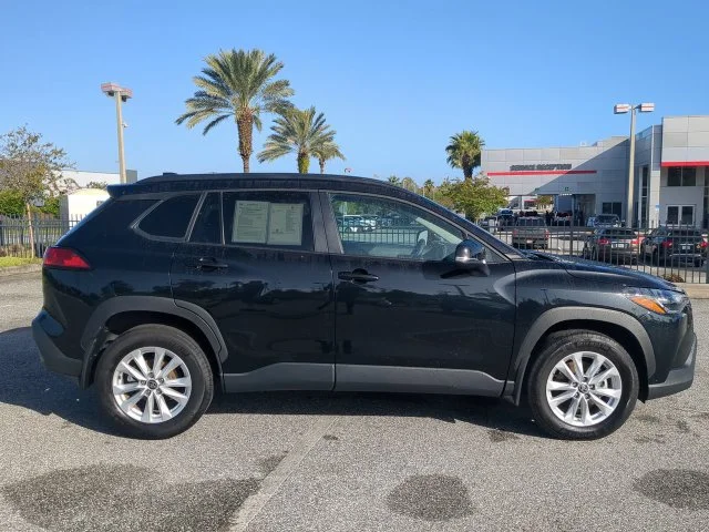 Certified Used 2025 Black Toyota LE image 3
