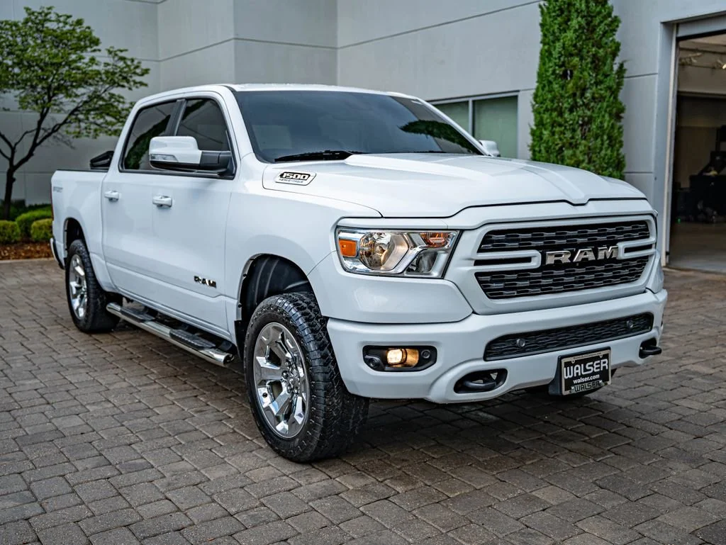 Used 2022 Bright White Clearcoat Ram Big Horn/Lone Star image 3