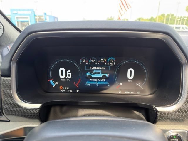 Used 2021 Antimatter Blue Metallic Ford Raptor image 11