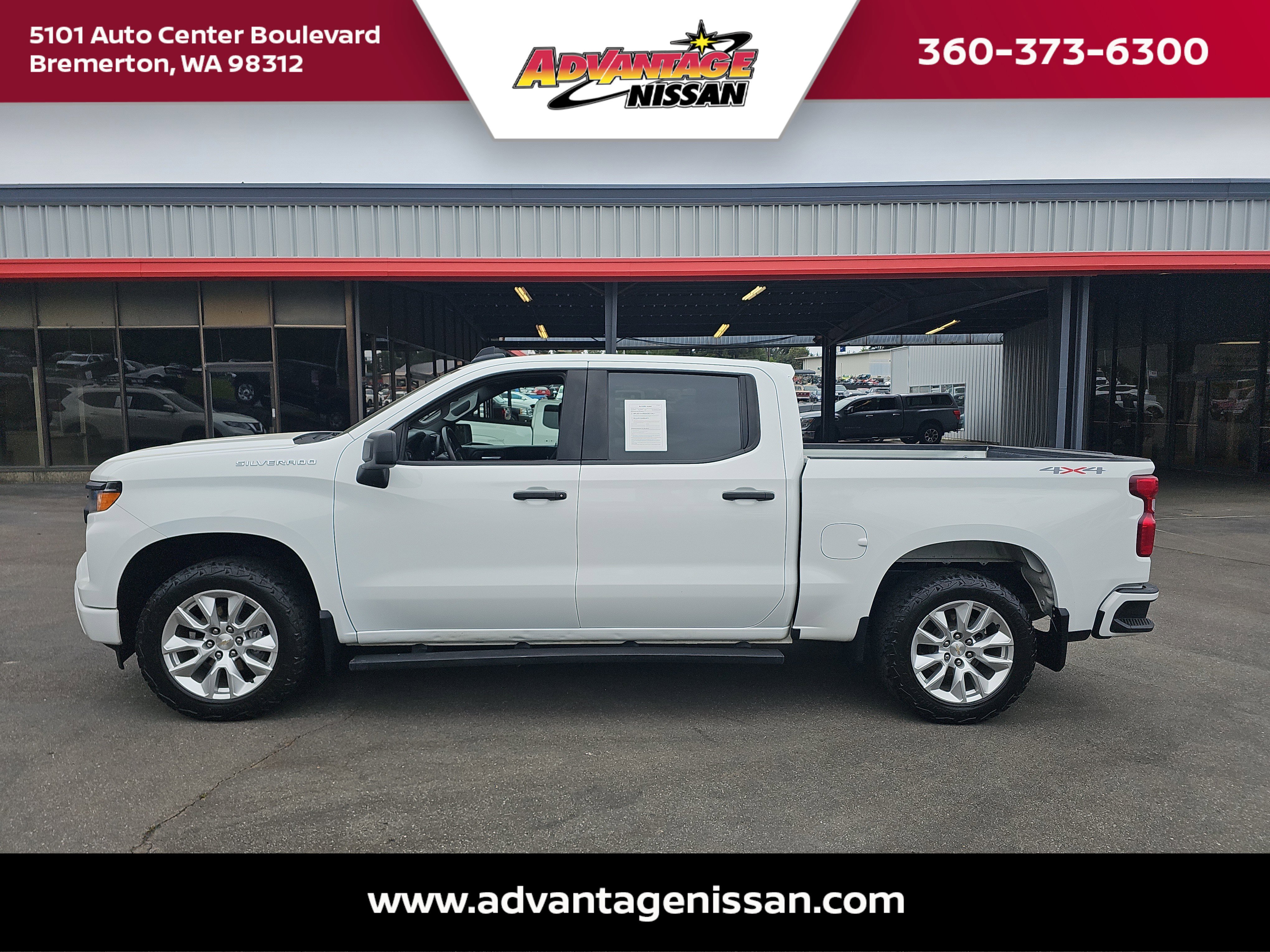 Used 2023 Summit White Chevrolet Custom image 2
