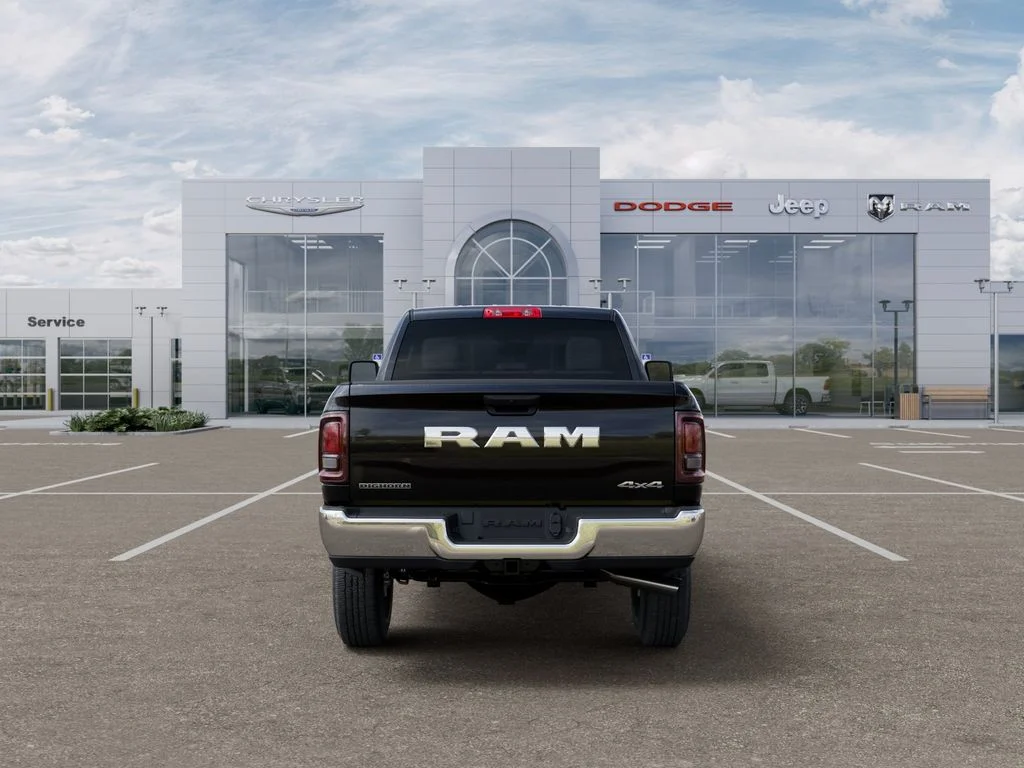 New 2026 Diamond Black Crystal Pearlcoat RAM Big Horn image 8