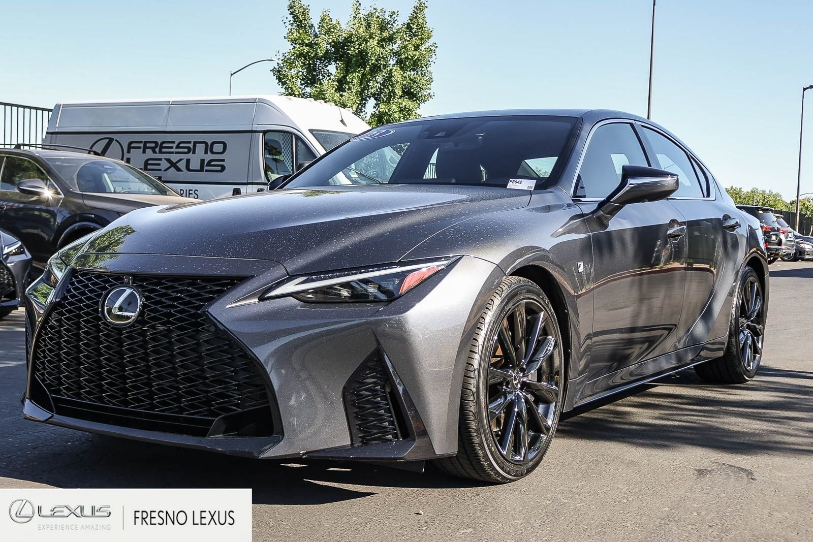 Certified Used 2023 CLOUDBURST GRAY Lexus 350 F SPORT image 3