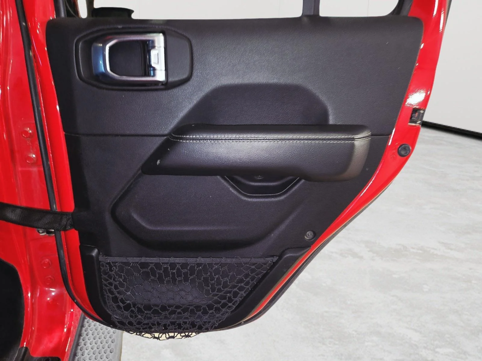 Used 2020 Firecracker Red Clearcoat Jeep Sahara image 47