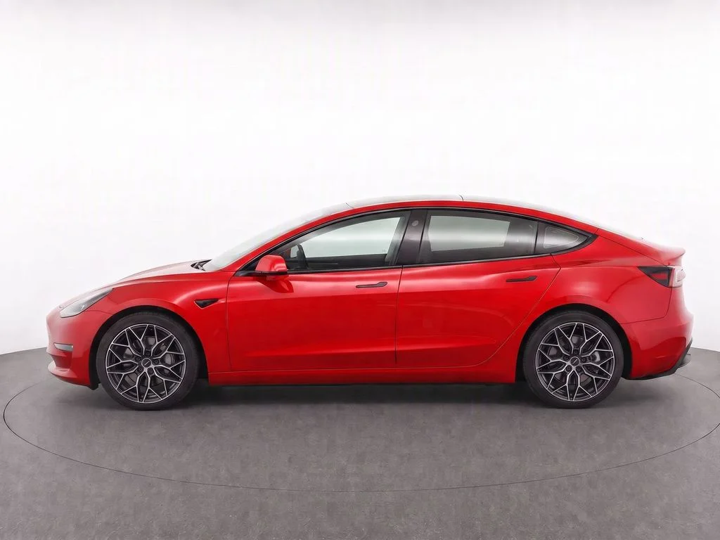 Used 2023 Red Tesla Base image 7