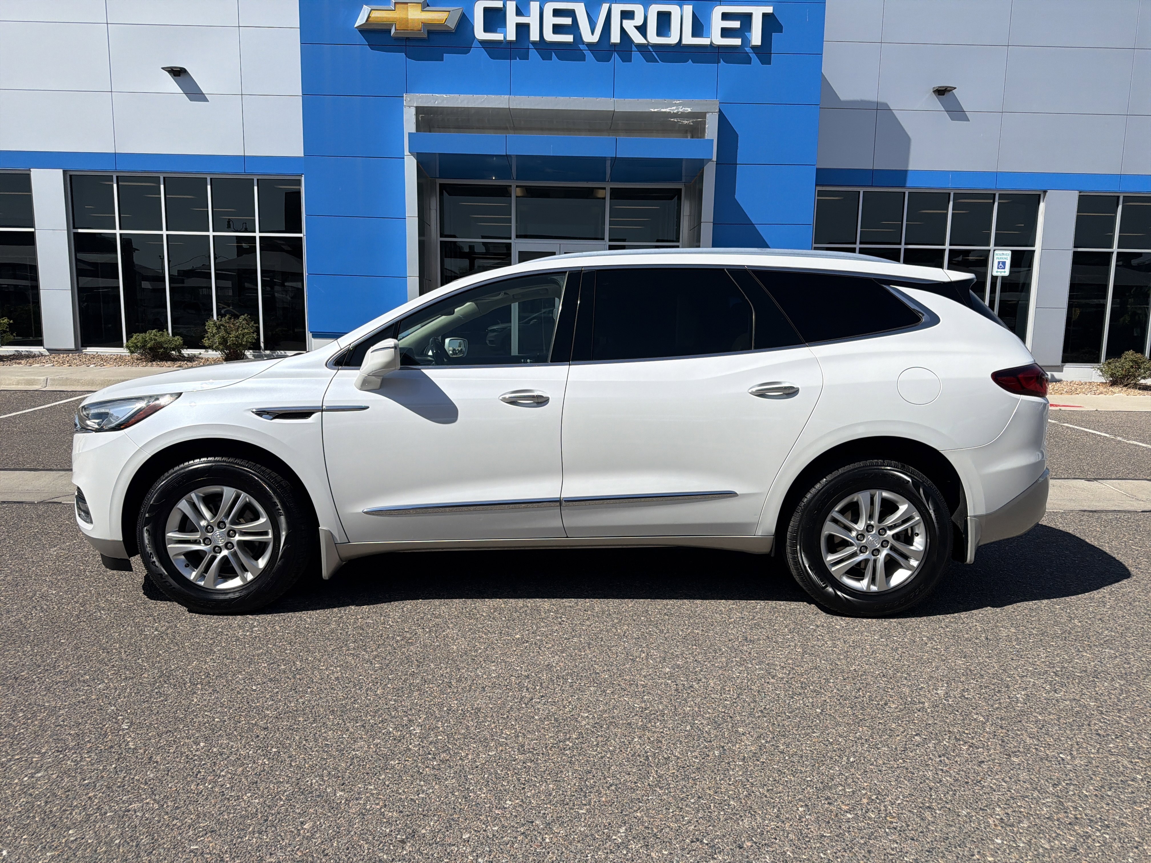 Used 2018 Buick Enclave Essence with VIN 5GAERBKW5JJ258407 for sale in Sterling, CO