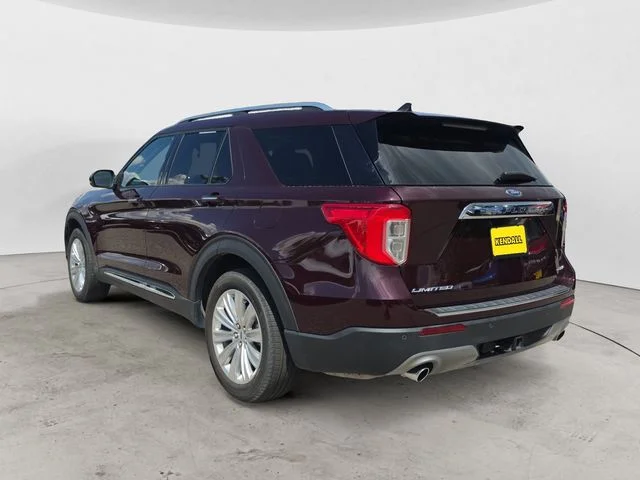 Used 2023 Red Metallic Ford Limited image 7