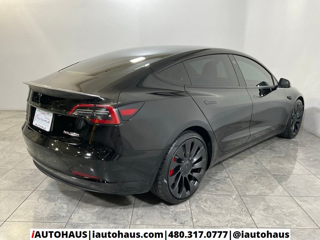Used 2023 Black Tesla Performance image 7