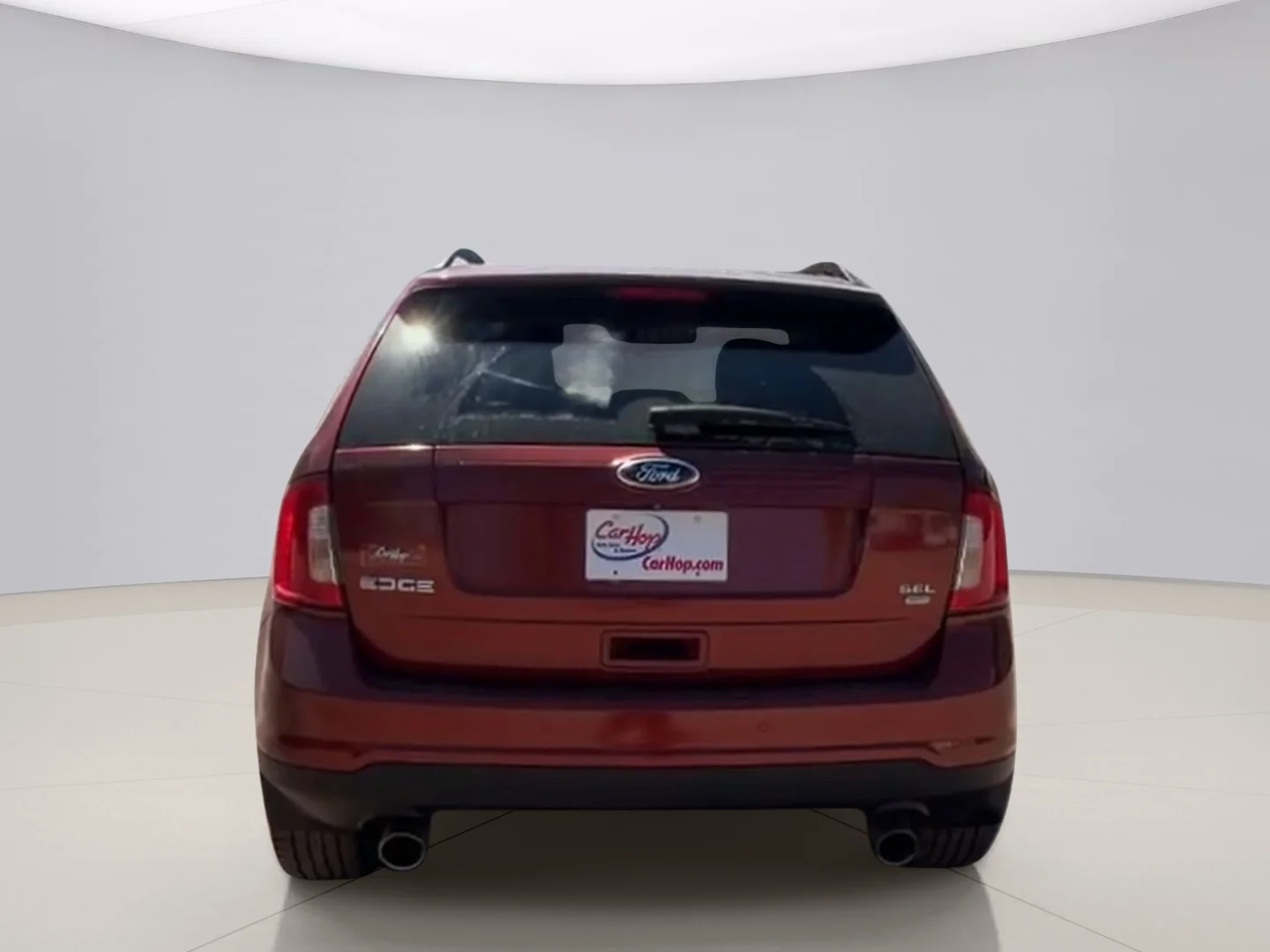 Used 2014 Burgundy Ford SEL image 4