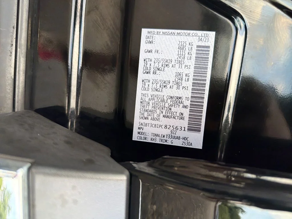 Used 2023 Black Nissan SL image 50