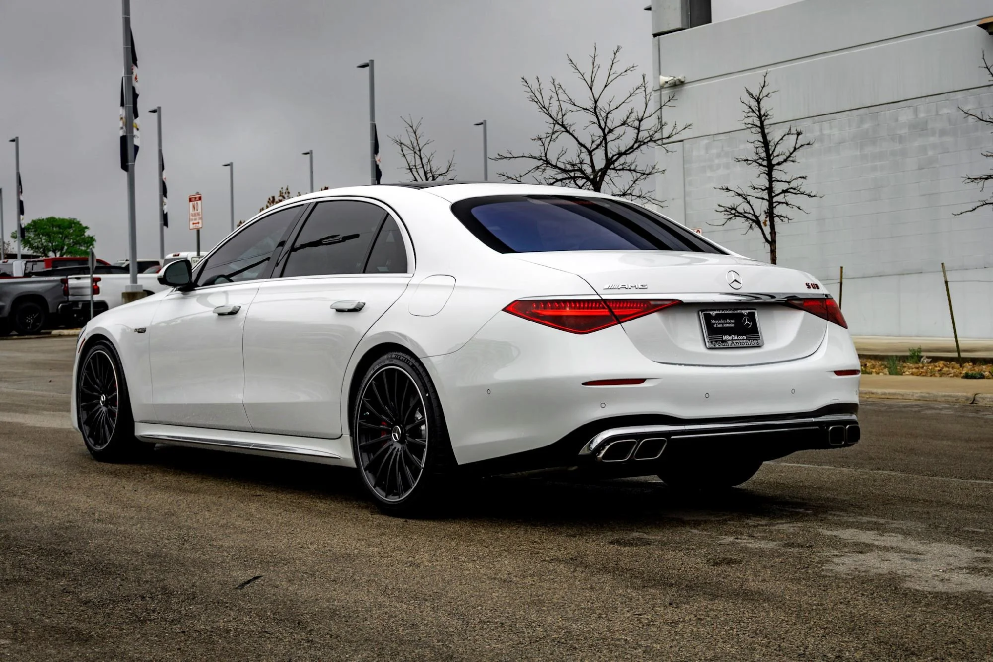 New 2026 White Mercedes-Benz AMG® S 63 E image 5