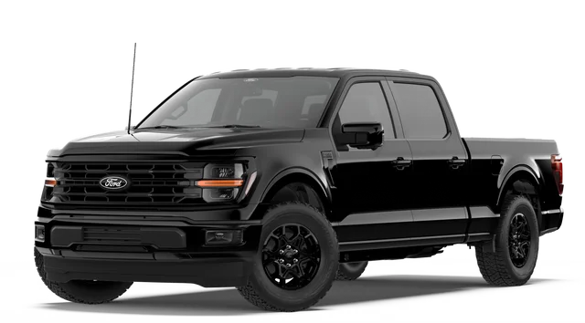 New 2026 Agate Black Metallic Ford XLT image 1