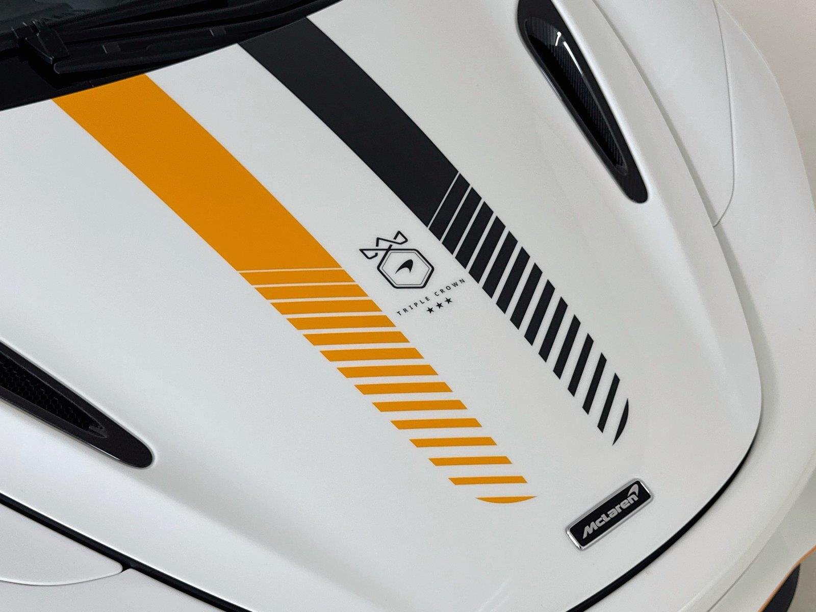 Used 2024 Monaco White 60th Anniversary Triple Crown McLaren Spider | 468K MSRP image 31