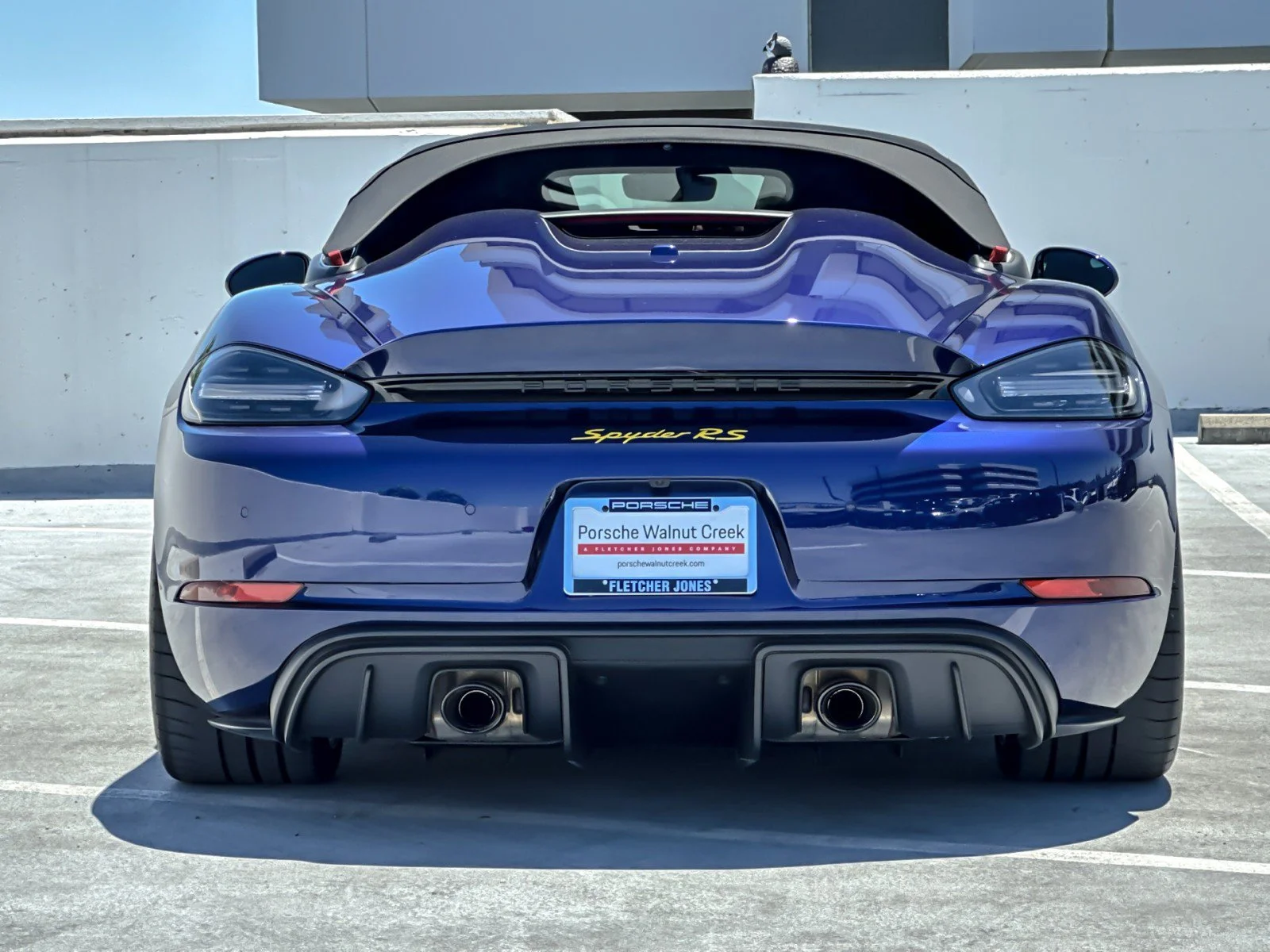 Used 2024 Gentian Blue Metallic Porsche RS image 6
