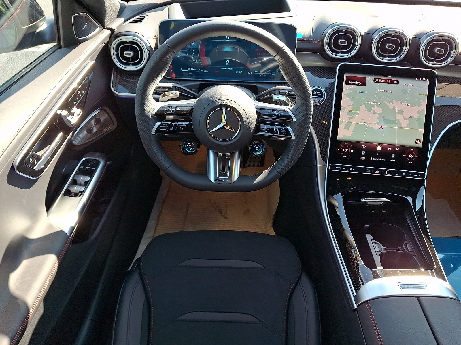 New 2026 Twilight Blue Metallic Mercedes-Benz AMG® C 43 4MATIC® Sedan image 32