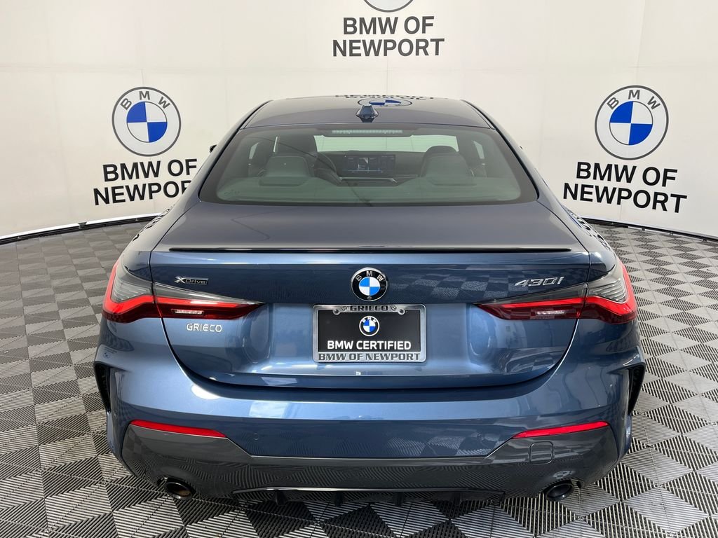 Used 2024 Blue BMW 430i xDrive image 11
