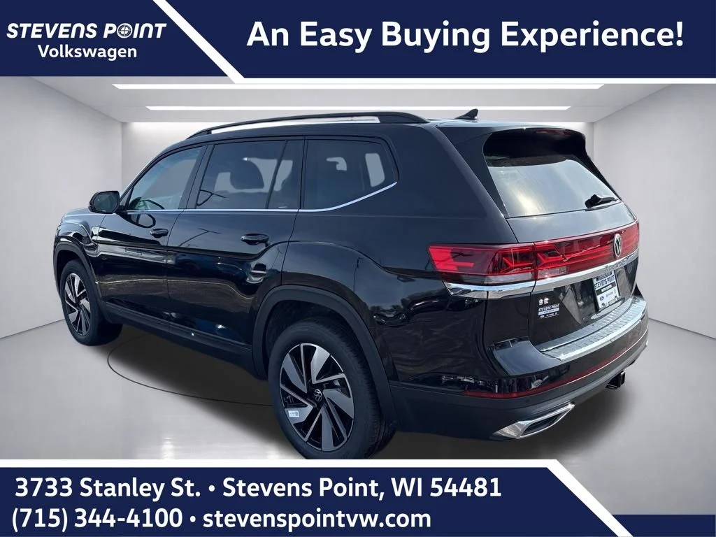 New 2026 Deep Black Pearl Volkswagen 2.0T SE w/Technology image 3