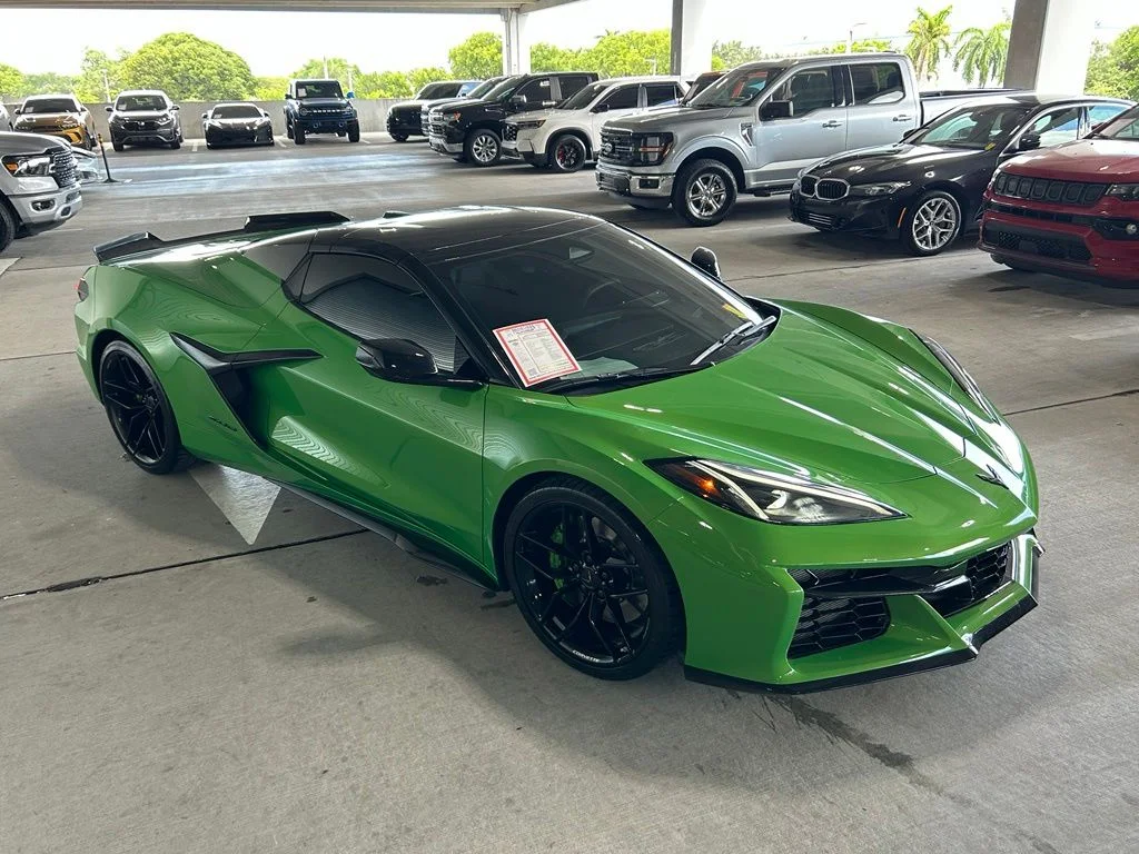 Used 2026 Roswell Green Metallic Chevrolet Z06 image 14