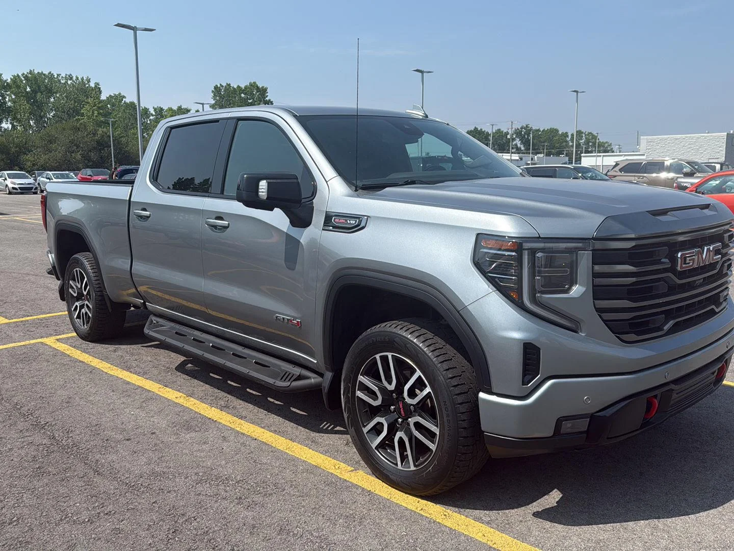 Used 2023 Sterling Metallic GMC AT4 image 8