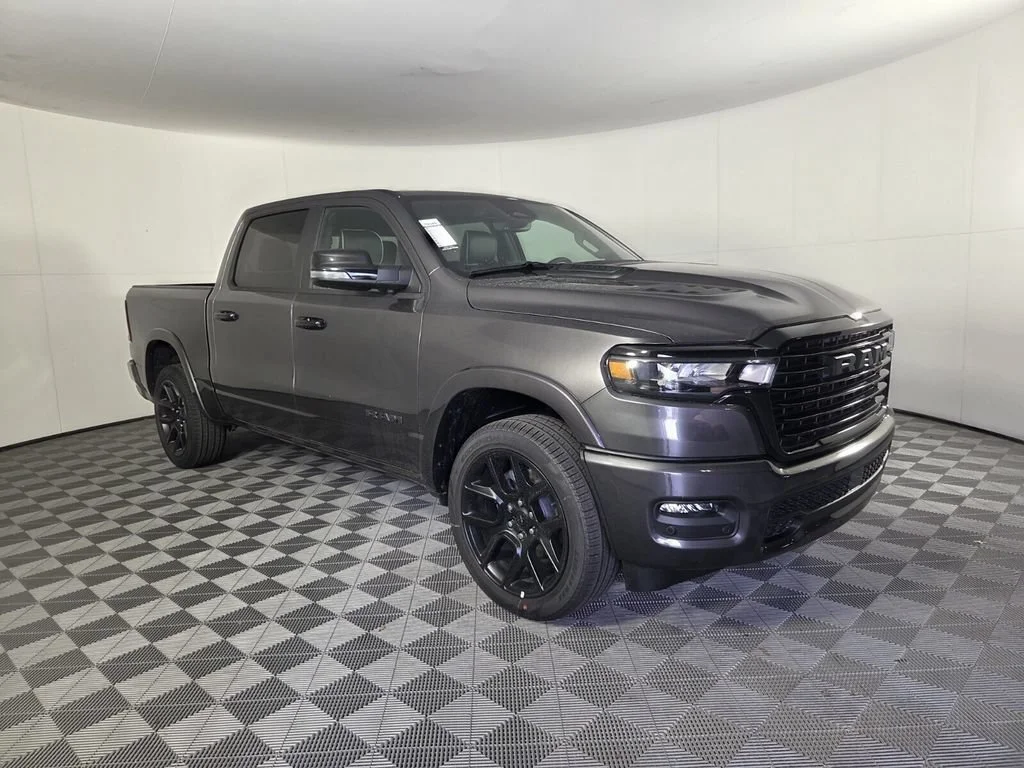 New 2026 Granite Crystal Metallic Clear-Coat Exterior Paint RAM Laramie image 2