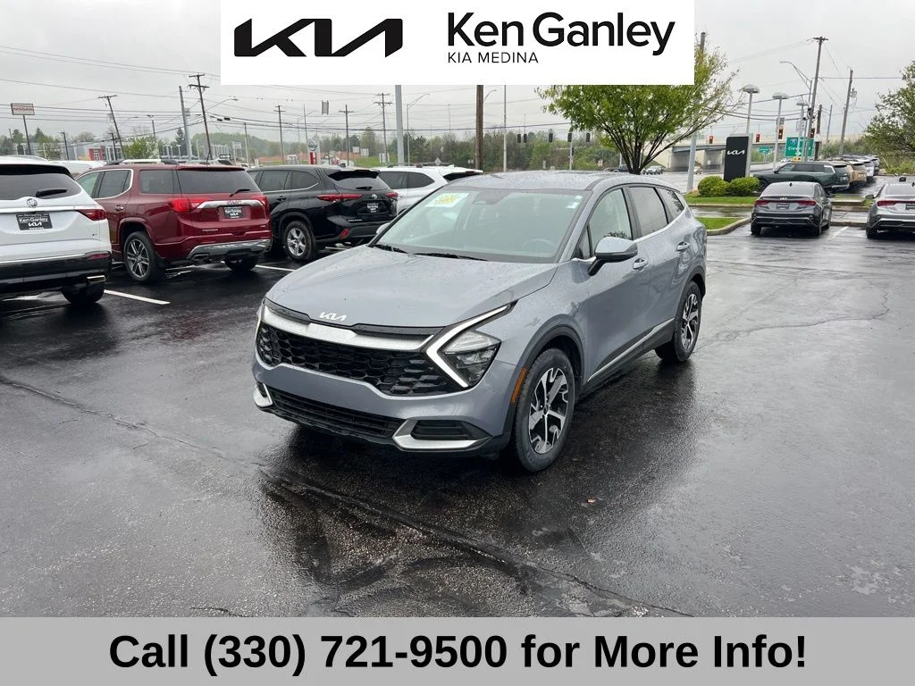 Certified Used 2023 Silver Kia EX image 3