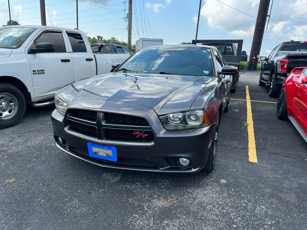 Used 2014 Granite Crystal Clearcoat Metallic Dodge 4dr Sdn RT 100th Anniversary RWD image 5