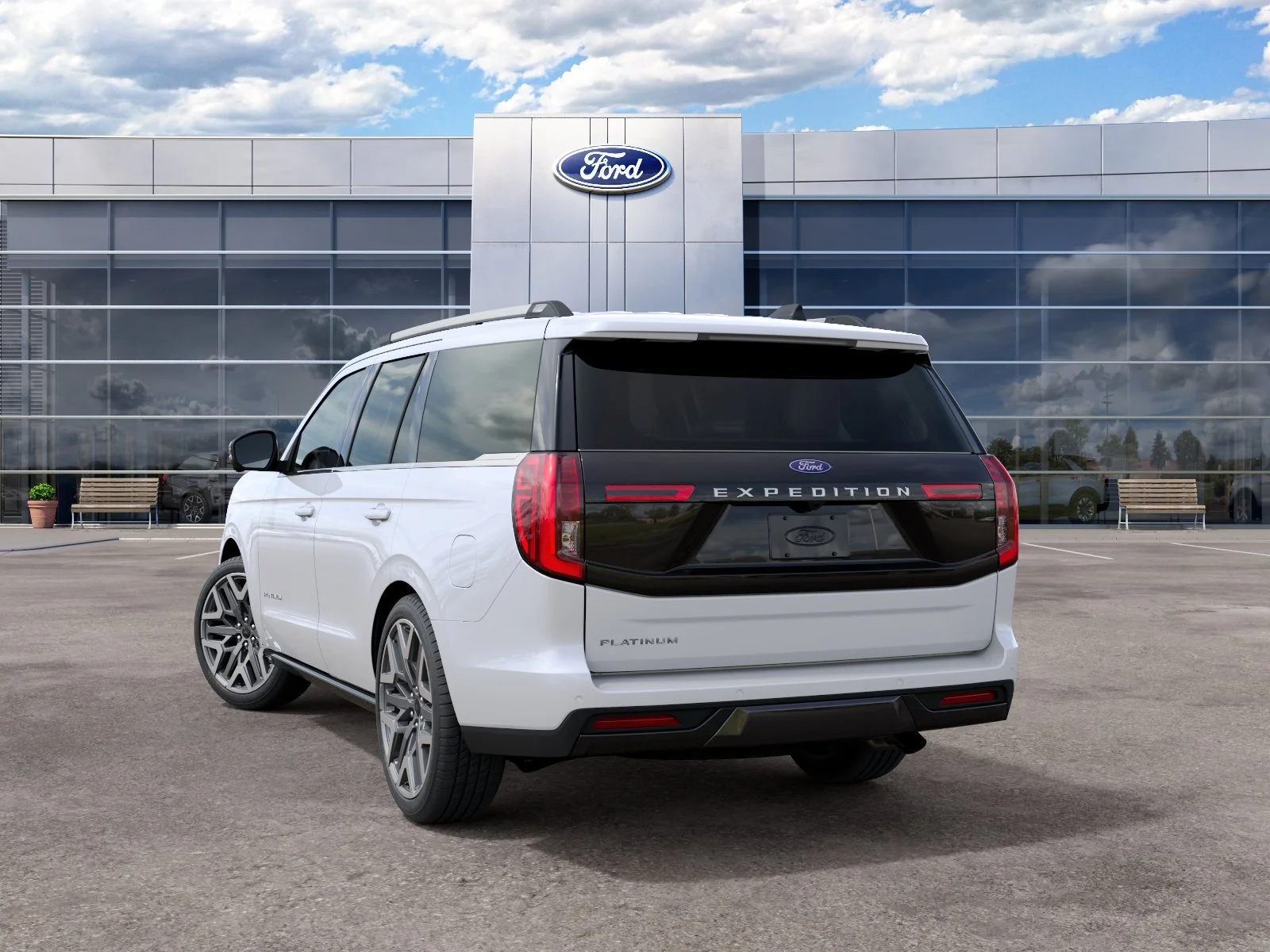 New 2027 Star White Metallic Tri-Coat Ford Platinum image 43