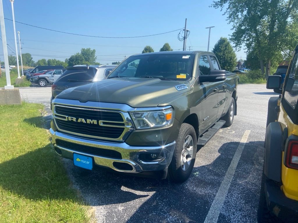 Used 2021 Olive Green Pearlcoat Ram Big Horn/Lone Star image 3