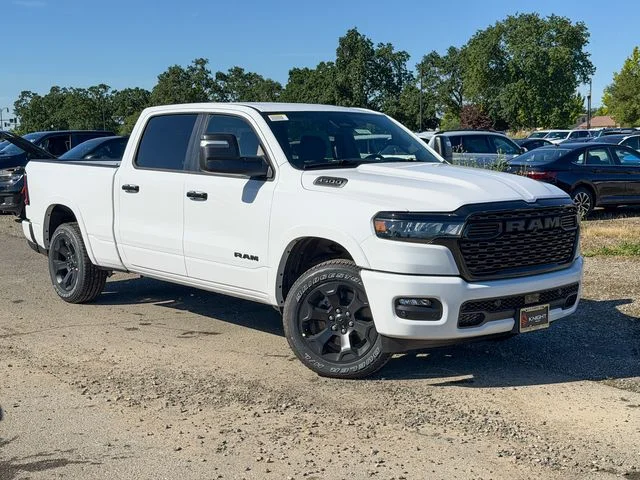 New 2026 Bright White Clear-Coat Exterior Paint RAM Big Horn/Lone Star image 2