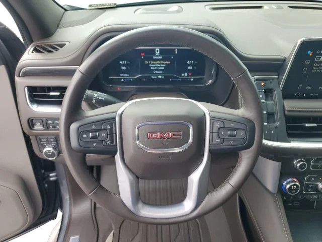 Used 2022 SATIN STEEL METALLIC GMC SLT image 17