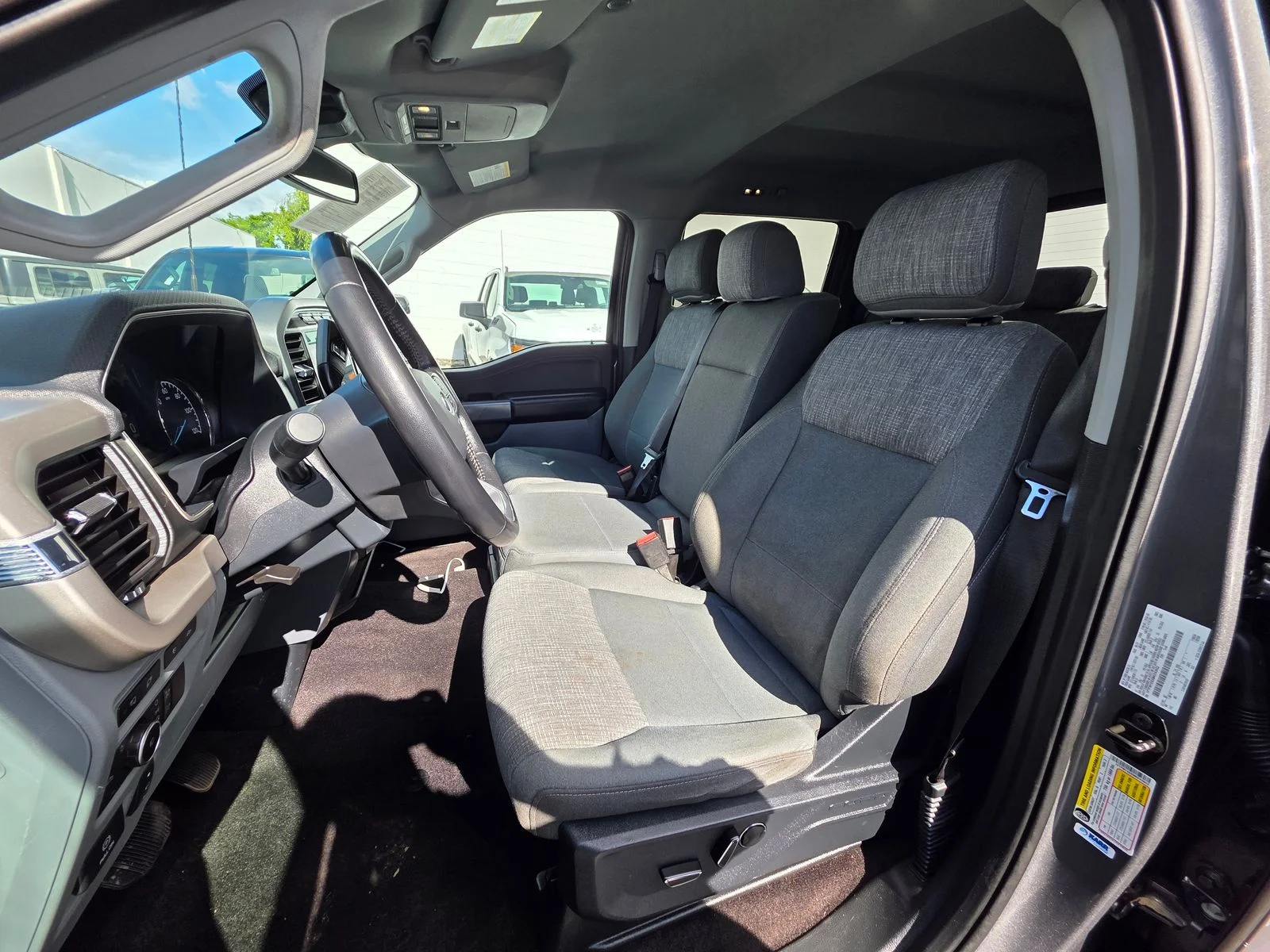 Used 2021 Gray Metallic Ford XLT image 11