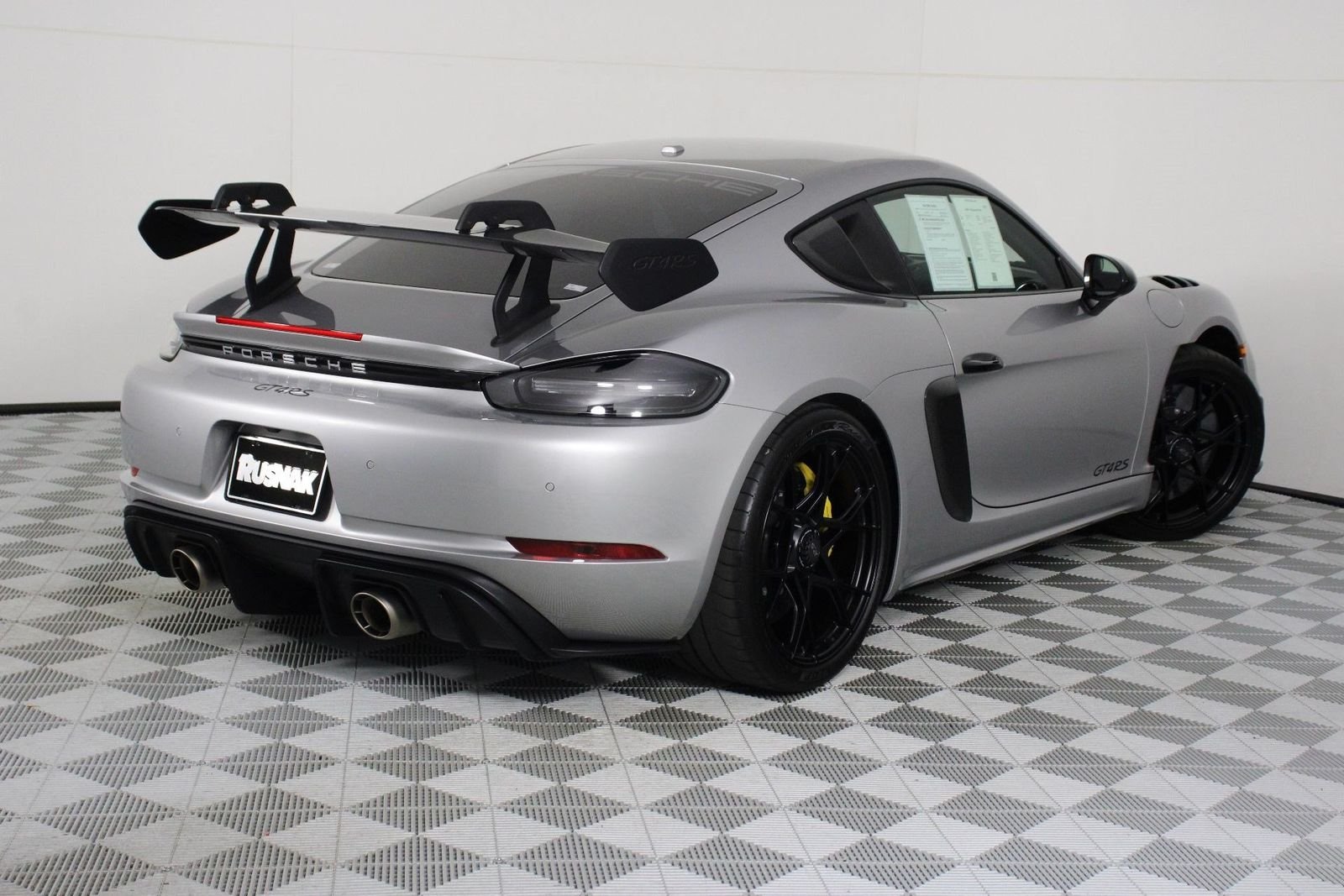 Certified Used 2025 GT Silver Metallic Porsche GT4 RS image 7