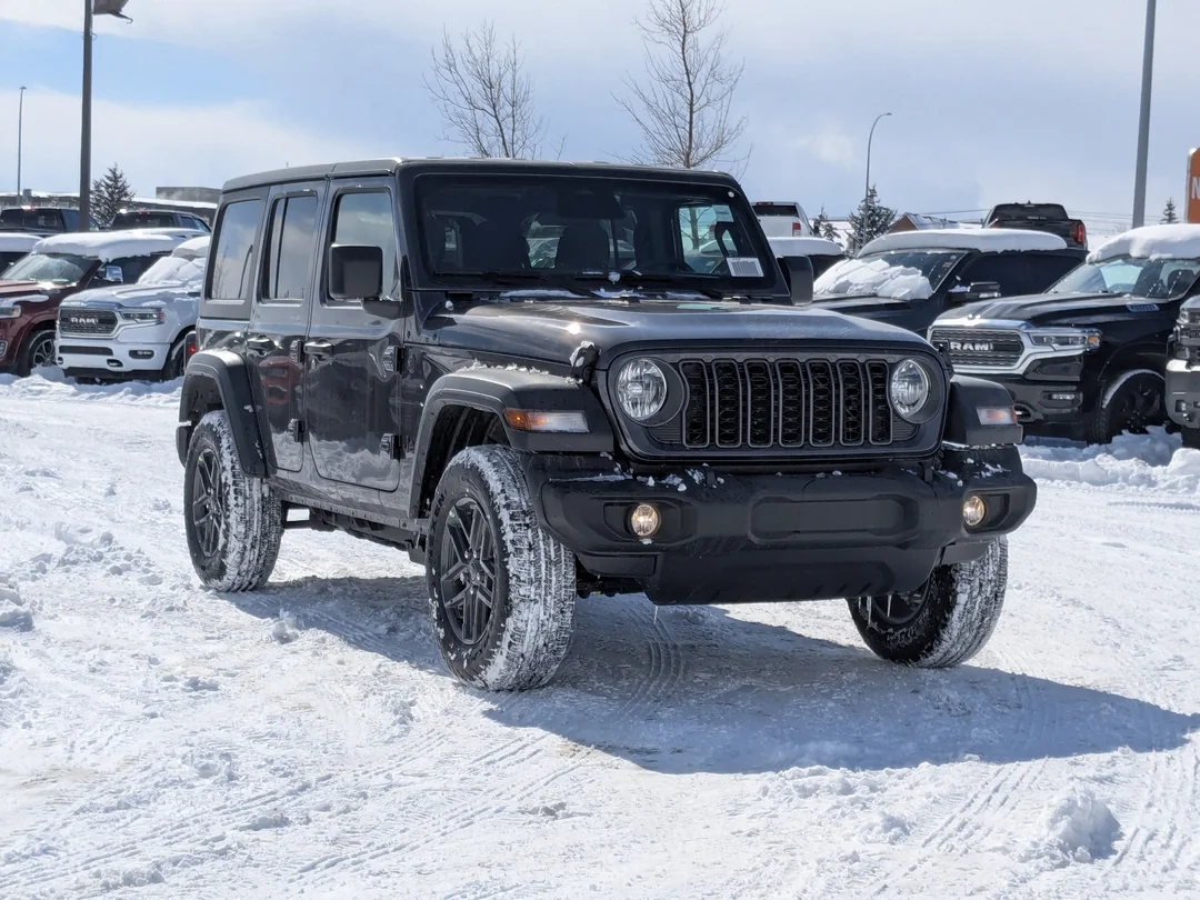 New 2026 Grey Jeep Sport S - - 4x4 - Gorilla Glass - 3-Piece Hardtop - Adaptive Cruise - Remote Start & More! image 2