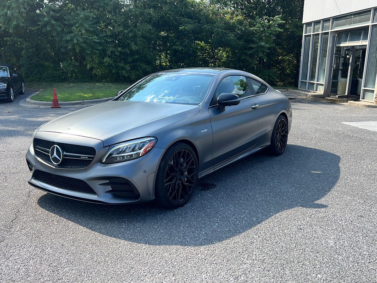 Used 2022 Black Mercedes-Benz AMG® C 43 image 1