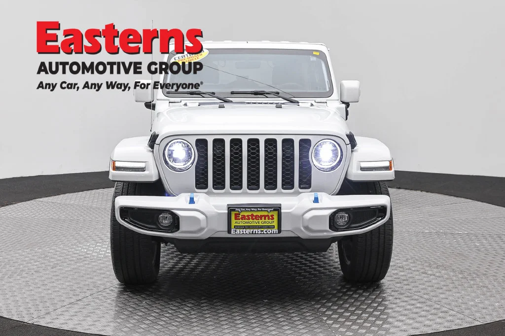 Used 2023 White Jeep Sahara 4xe image 2