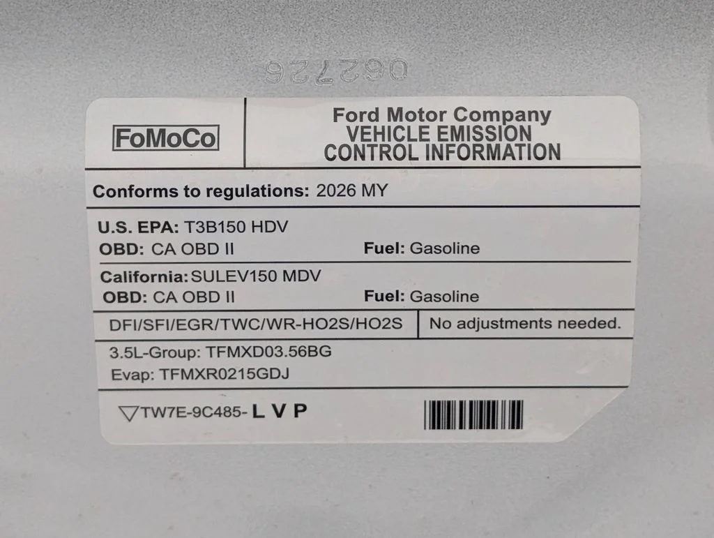 New 2026 Oxford White Ford Cargo Van image 22